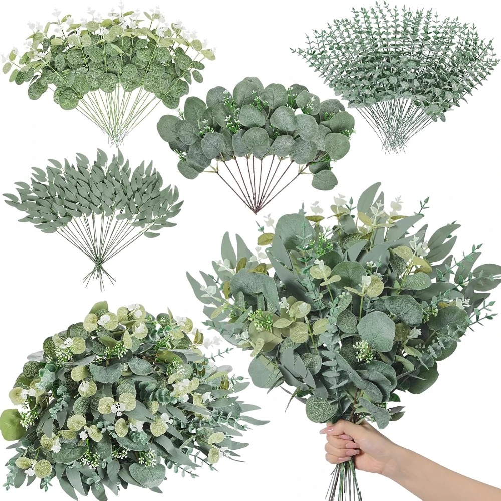 20 قطعة أوراق الأوكالبتوس ينبع - مراجعة Florist Supply Bulk وسعره